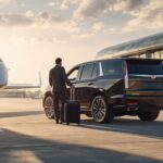 Seattle Shuttle providing luxury airport transportation service at Seattle-Tacoma International Airport (SEA