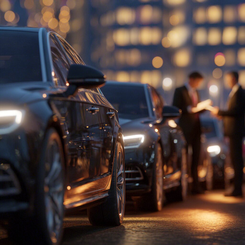 Seattle Shuttle professional fleet including sedans, SUVs, Sprinter vans, and buses for every transportation need